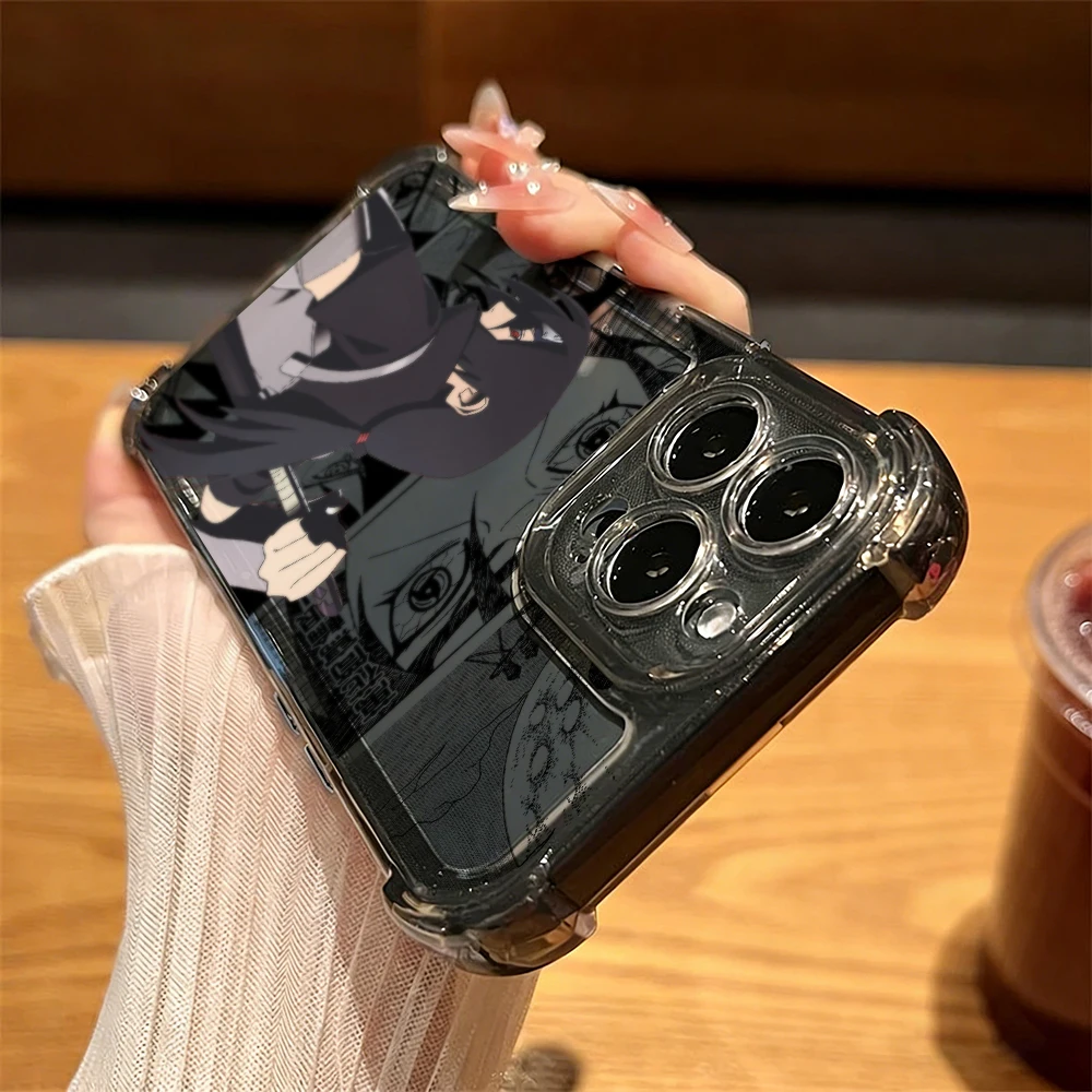 Ninja Warriors Black Clear Anti-Scratch Phone Case