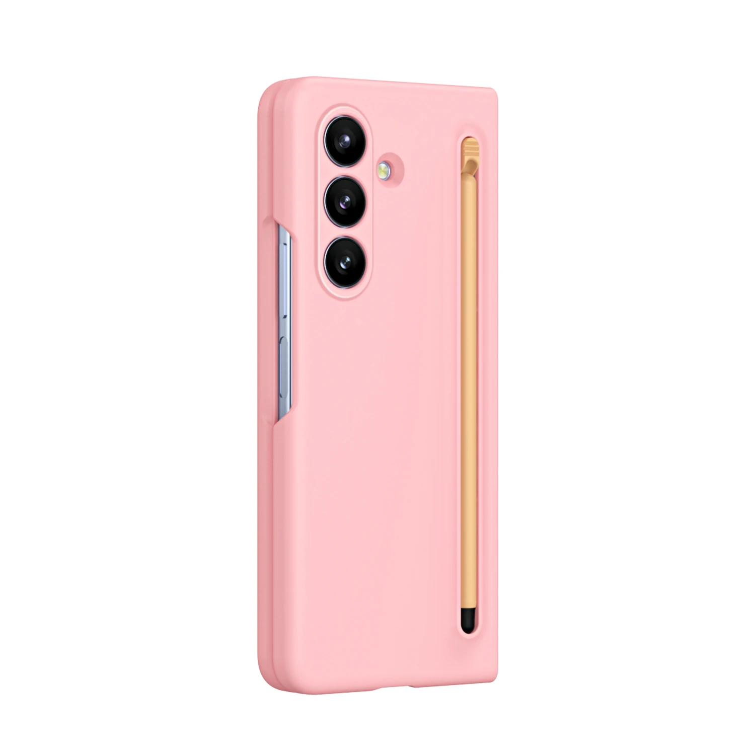 Versatile Foldable Phone Case with Stylus and Pen Slot