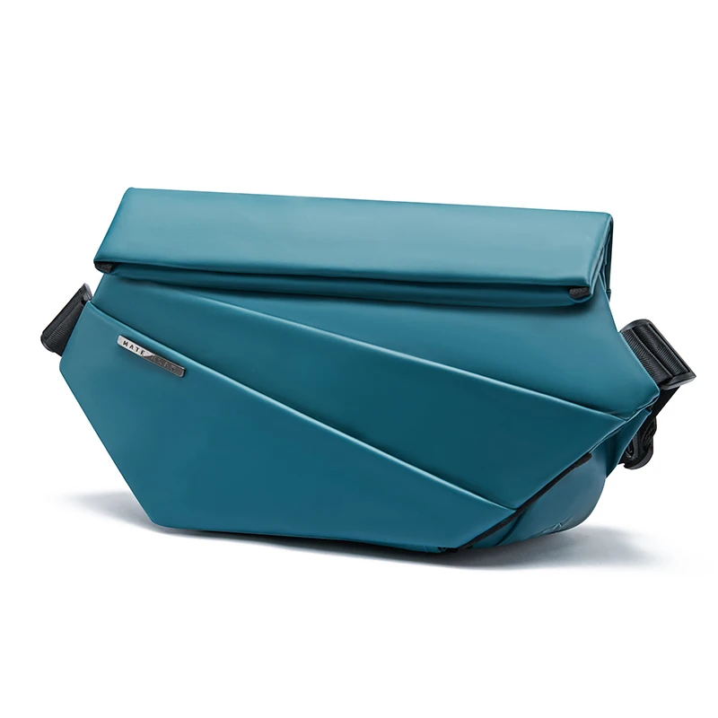 

Fashion Solid Men's Crossbody Bag Multifunction Luxury Design Utility Bag Waterproof Antitheft Casual Kpop Travel Sling Bags