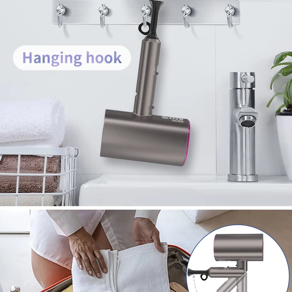 Professional Folding Hair Dryers Household Heating And Cooling Air Hair Dryer Powerful Wind Blow Dryer Care Modeling Tools