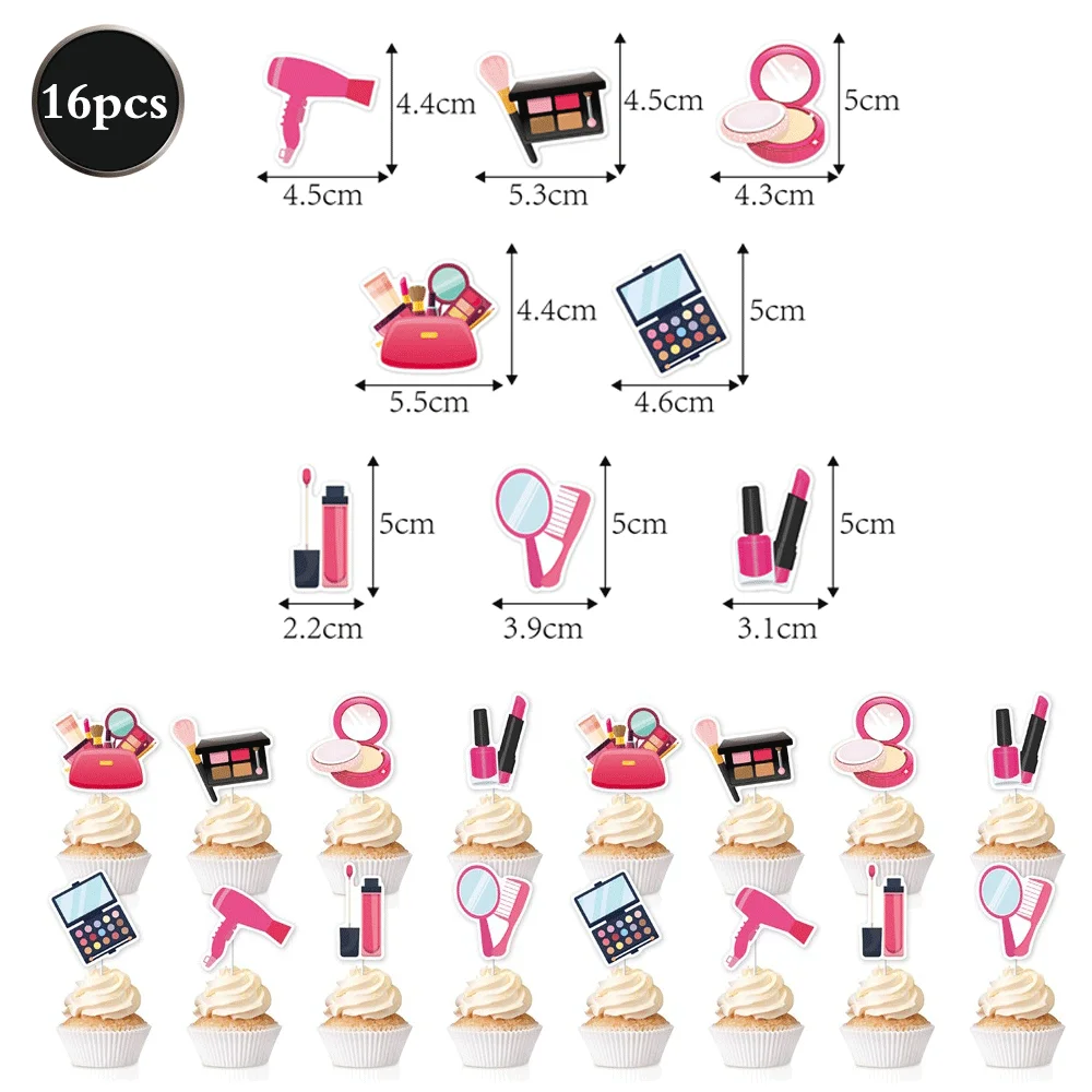 Cake Toppers 16pcs