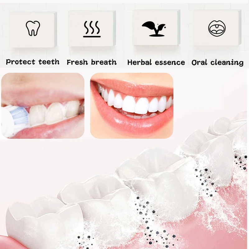 Thailand Toothpaste Teeth Whitening Antibacterial Oral Care Herb Clove Mint Flavor Tooth Paste Dentifrice Remove Stains 30G/100G teeth whitening product,teeth whitening essence,teeth health product