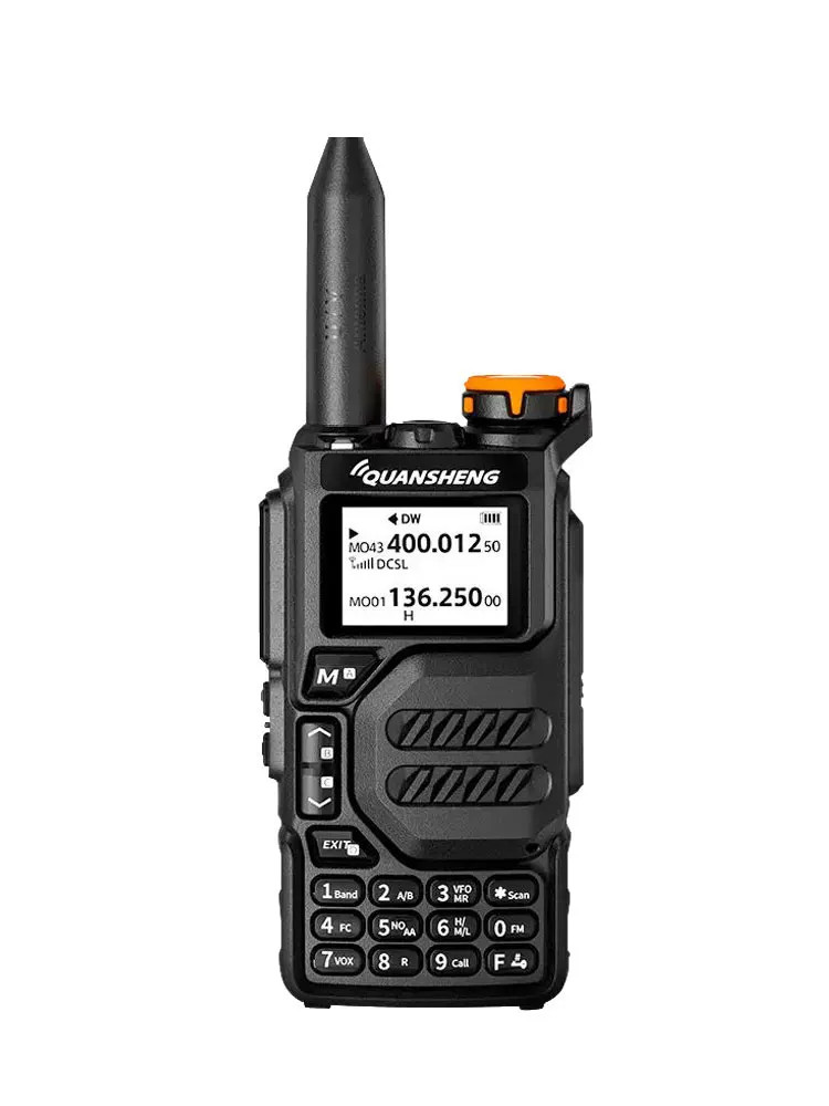 Radio Uv-K5 Ricevitore Aereo Portatile Amatoriale Type-C Ricarica Con Un Pulsante Alla Frequenza Segnale Chirp Rana