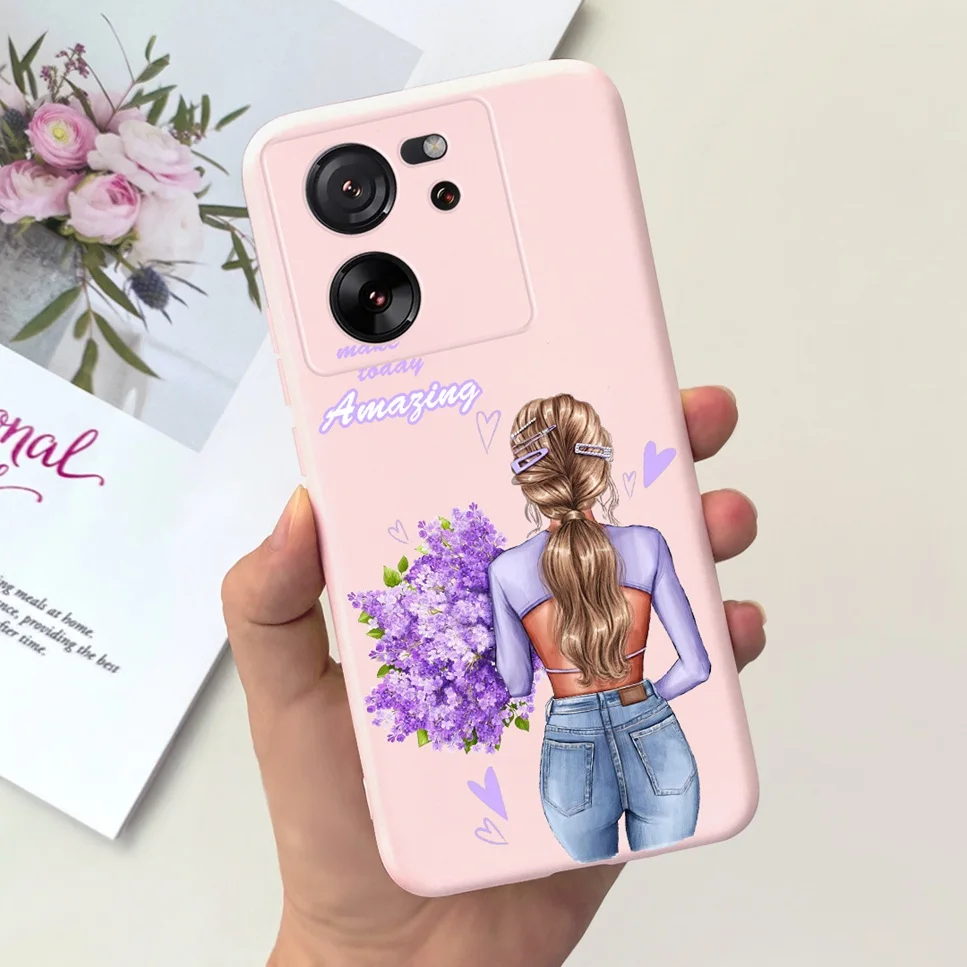 For Xiaomi 13T Case 13 T Pro 5G Candy Paint Soft Silicone Shockproof Phone Cases For Xiaomi 13T Mi13T Pro Bumper Cover Capa