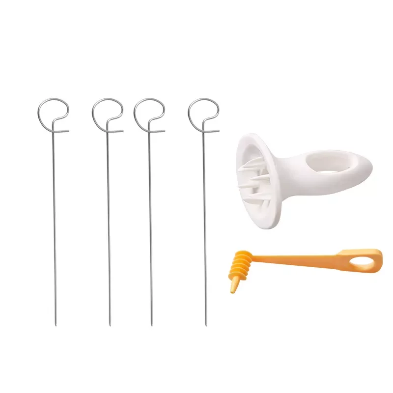 

1Set Spiral Potato Cutter Cucumber Slicer Vegetable Spiralizer Cutter Potato Slicer BBQ Kitchen Accessories Gadgets for Kitchen