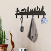1pc Metal Wall Hooks, Household Multi-Purpose Clothes Bag Key Hooks, Easy To Install Practical And Beautiful, Halloween Christma 4