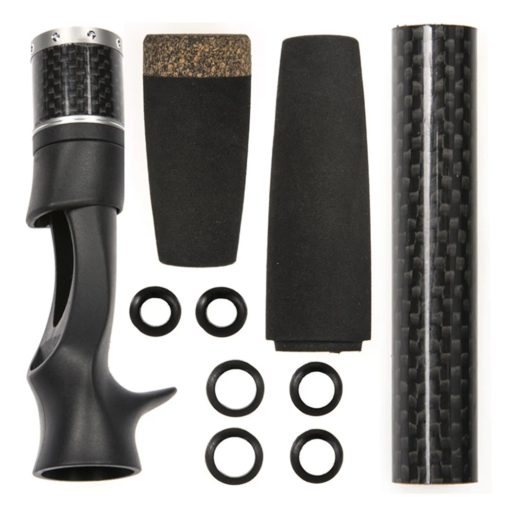 

EVA Handle Split Cork Rear Grip Reel For-Seat Fishing Rod Building Repair Kit Reel Seat Pole DIY Repair Building Replacement