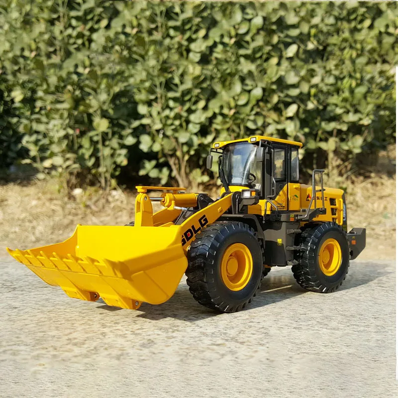

Масштаб 1:35, SDLG Lingong L955F, колесный погрузчик, вилочный погрузчик, Строительная техника, коллекция моделей из сплава