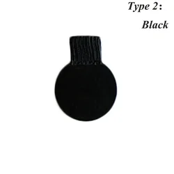 Multicolor Self-Adhesive Leather Pen Holder with Elastic Loop for Notebooks and Journals (Black)
