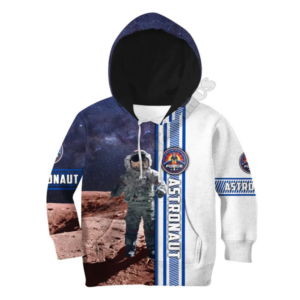 

Толстовки с 3D-принтом Love астронавт, костюм с капюшоном, футболка на молнии, пуловер, Детский костюм, свитшот, спортивный костюм/брюки