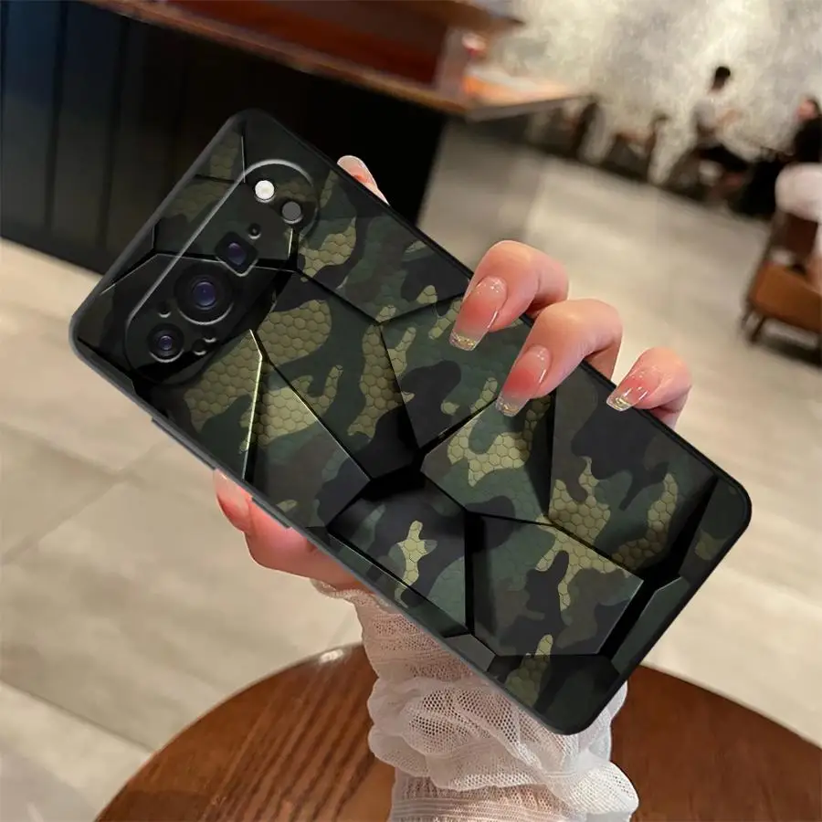 Camouflage Pattern Soft Cover Case