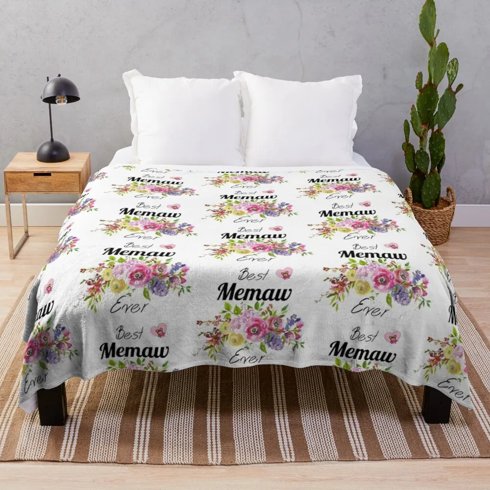 

Memaw Gifts - Memaw Mothers Day Birthday for Mother's Day Ide Throw Blanket