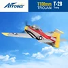 Blue Arrow 1100mm Single Engine Jet T-28 Fixed Wing Assembled Fighter Model Simulation Outdoor Remote Control Toy 3