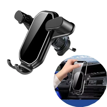 Supporto per telefono per auto Supporto per presa d'aria Gravity Supporto per auto GPS Smartphone Supporto per cellulare mobile nella staffa per auto per iPhone Huawei Xiaomi LG