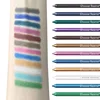 12 Colors Glitter & Shimmer Eyeliner Stick Pack - Long-Wearing Blue Tone Eyeliner Pencil with Smooth Application - Versatile 4