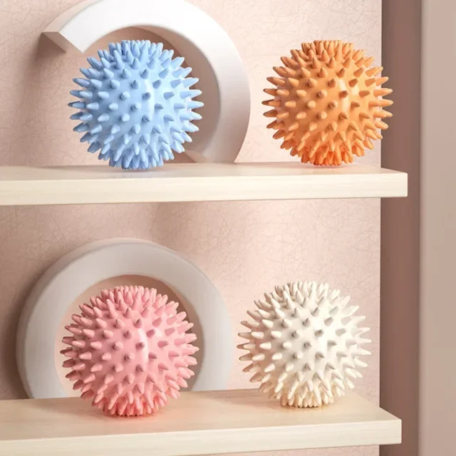 Hedgehog Massage Ball Yoga Fascia Ball Exercise Fitness Muscle Relaxation Massage Stick Shoulder Neck Leg Plantar Meridian Ball 3