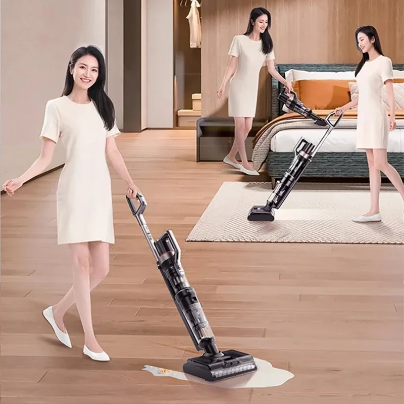 LEXY Sirius S7Pro double roll scrubbing machine 3-in-1 Large suction anti-mite suction sweep mop household appliances 3