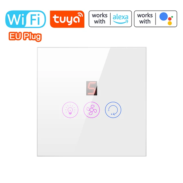 White EU Plug