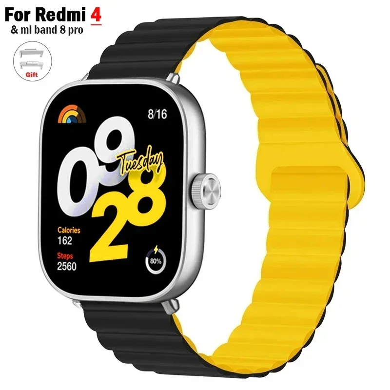 Magnetic Silicone Loop Watchbands - Sport Wristband Bracelet Accessories