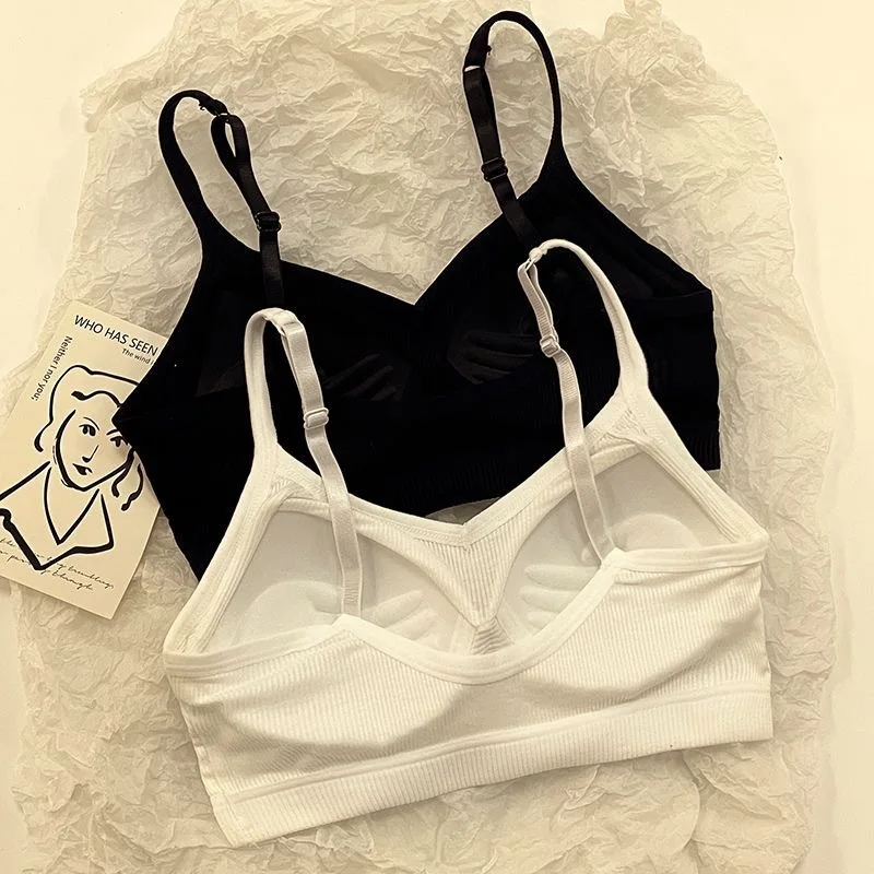Women Lingerie Bra Women Tube Tops Seamless Push Up Brassiere Cotton Breathable Bralette Wire Free Sleep Bra Tops