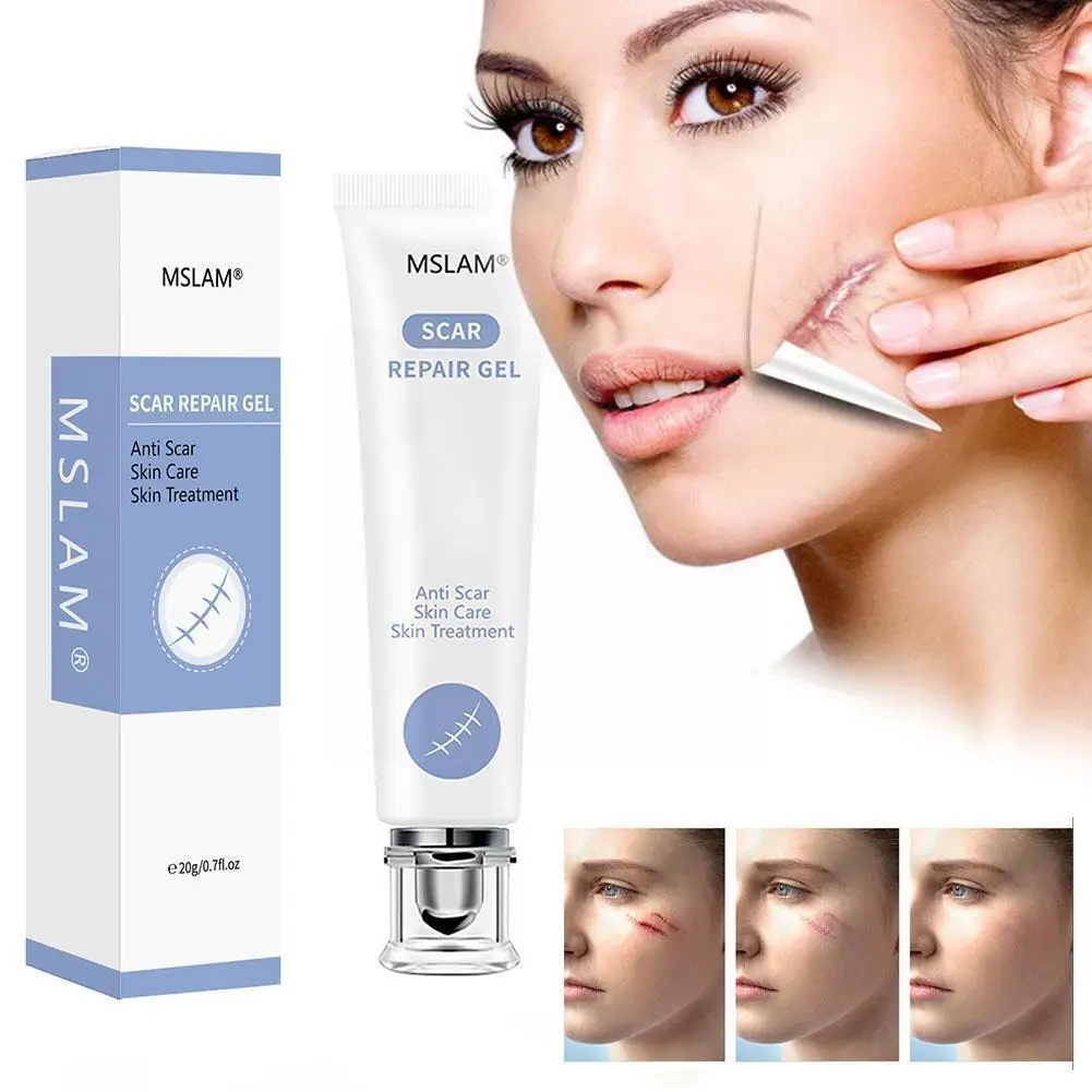 Mslam Scar Repair Gel Removal Acne Cream Treatment Marks For Face Body Pigmentation Corrector Skin I4c1 |