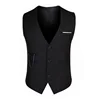 7XL High Quality Dress Vests For Men Slim Fit Mens Suit Vest Male Waistcoat Gilet Homme Casual Sleeveless Formal Business Jacket 1