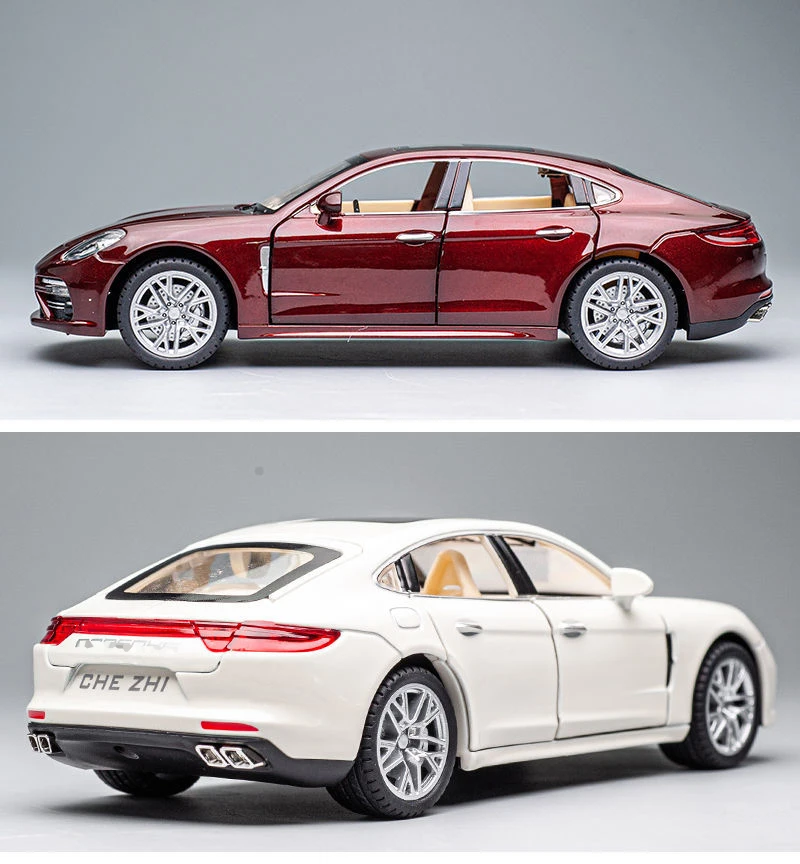 New 1:24 Porsches Panamera Alloy Car Model Diecasts Toy Vehicles Toy Cars Sound And Light Kid Toys For Children Gifts Boy Toy|
