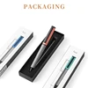 FIZZ Metal Gel Pen Rotating 0.5MM Black Ink Refills Singing Caneta High Value Creative ballpoint Stylo Writing Stationery Supply 3