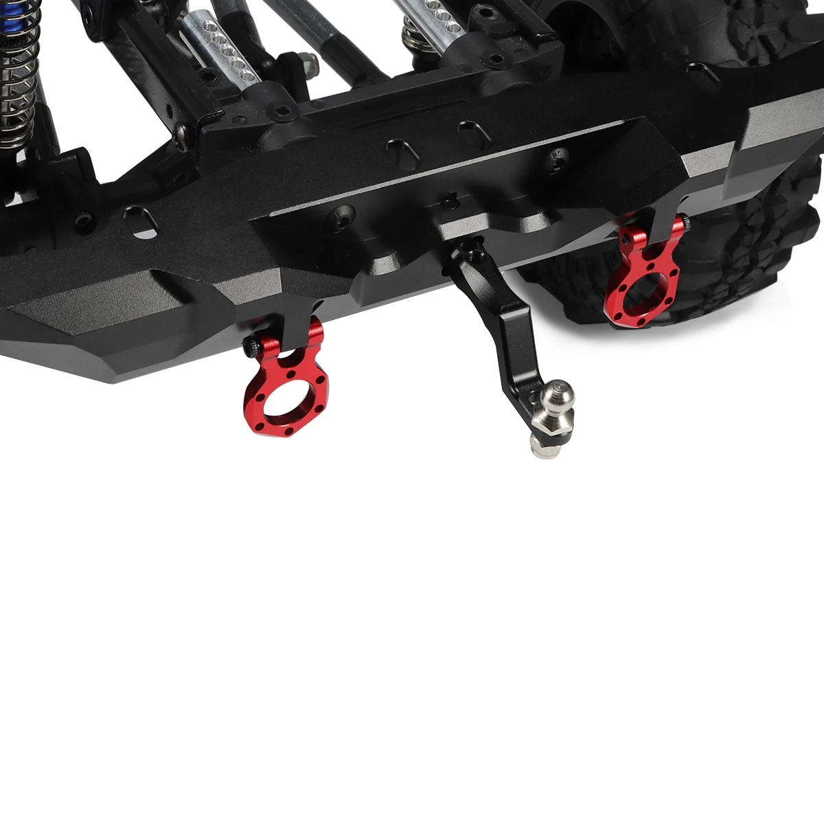 1/10 RC Winch Tow Truck Wrecker With Crane Arm – Rescue Truck For SCX10 TRX4 DIY