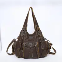 Sac à main Angel Kiss pour femme, sac à bandoulière en cuir PU, sacoche féminine, sac à bandoulière, sacoche femme 5