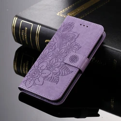 Premium Sunflower Embossed Leather Wallet Case with Magnetic Flip Cover for Honor Magic4 (PL)