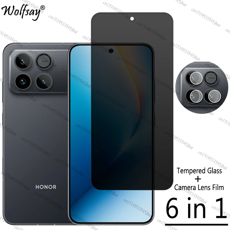 Enhanced Privacy Screen Protector with Anti-Spy Tempered Glass & Camera Lens Guard