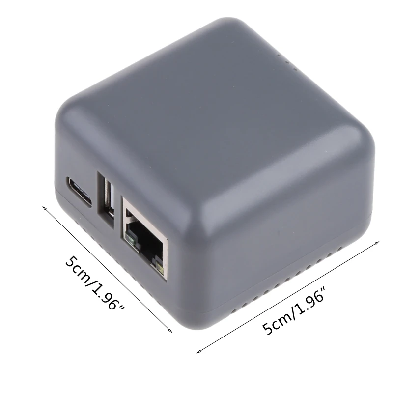 Adaptador de Rede Ethernet Print sem Fio bt Servidor de Impressão Portas Usb 4.0 Velocidade 10 2.0 100 Porta Lan - Imagem 5