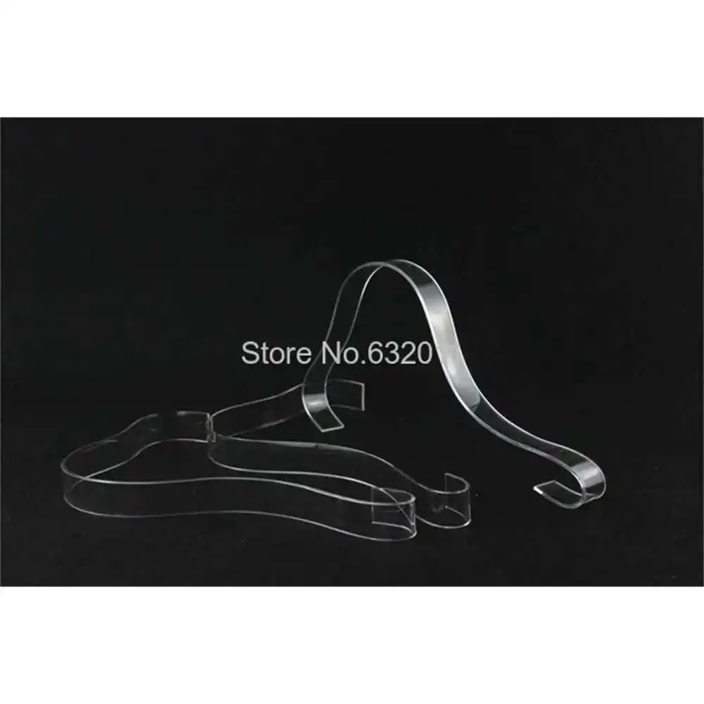 10pcs Acrylic Shoes Tree Bracket Clear Elastic Plastic Women Sandals Shoe Filler Display Rack Shoe Stretcher Strip