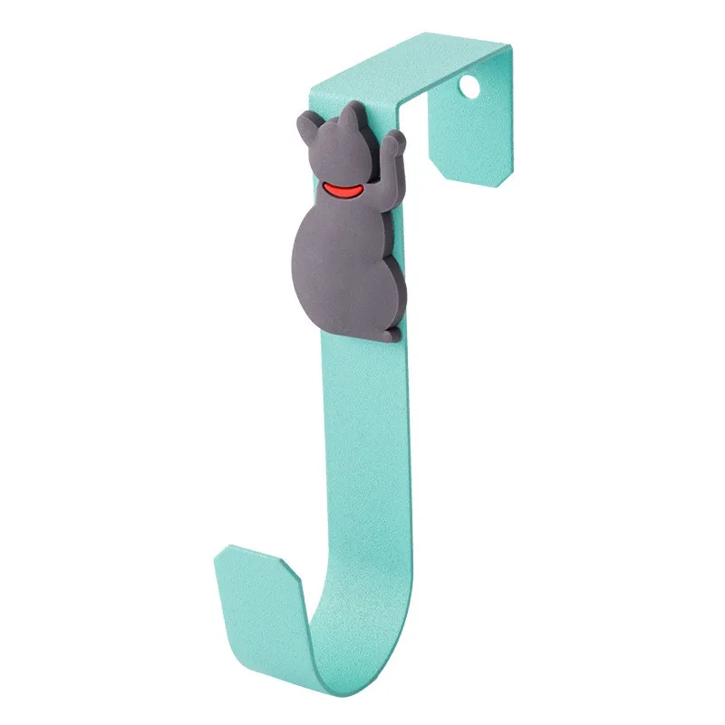 Cute Cat Kitchen Cabinet Door Back Hook 1Pcs