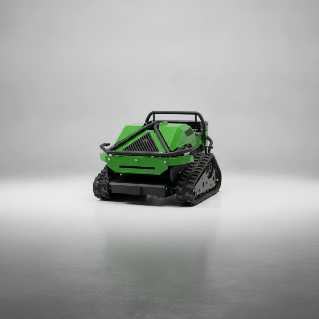 4WD Ferngesteuerter Rasenmäher mit Breiter Schnittbreite CE-Zertifiziert Raupenmäher-Roboter Kostenloser Versand