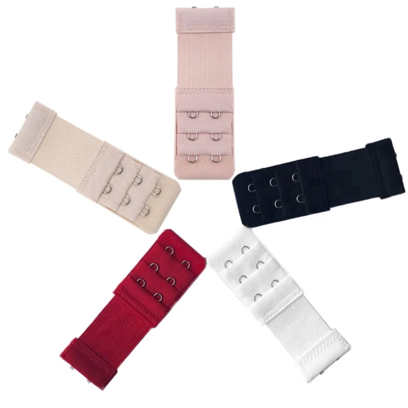 Bra Extender Buckle Women 2 Hook Elastic Underwear Extension Strap Clip Expander