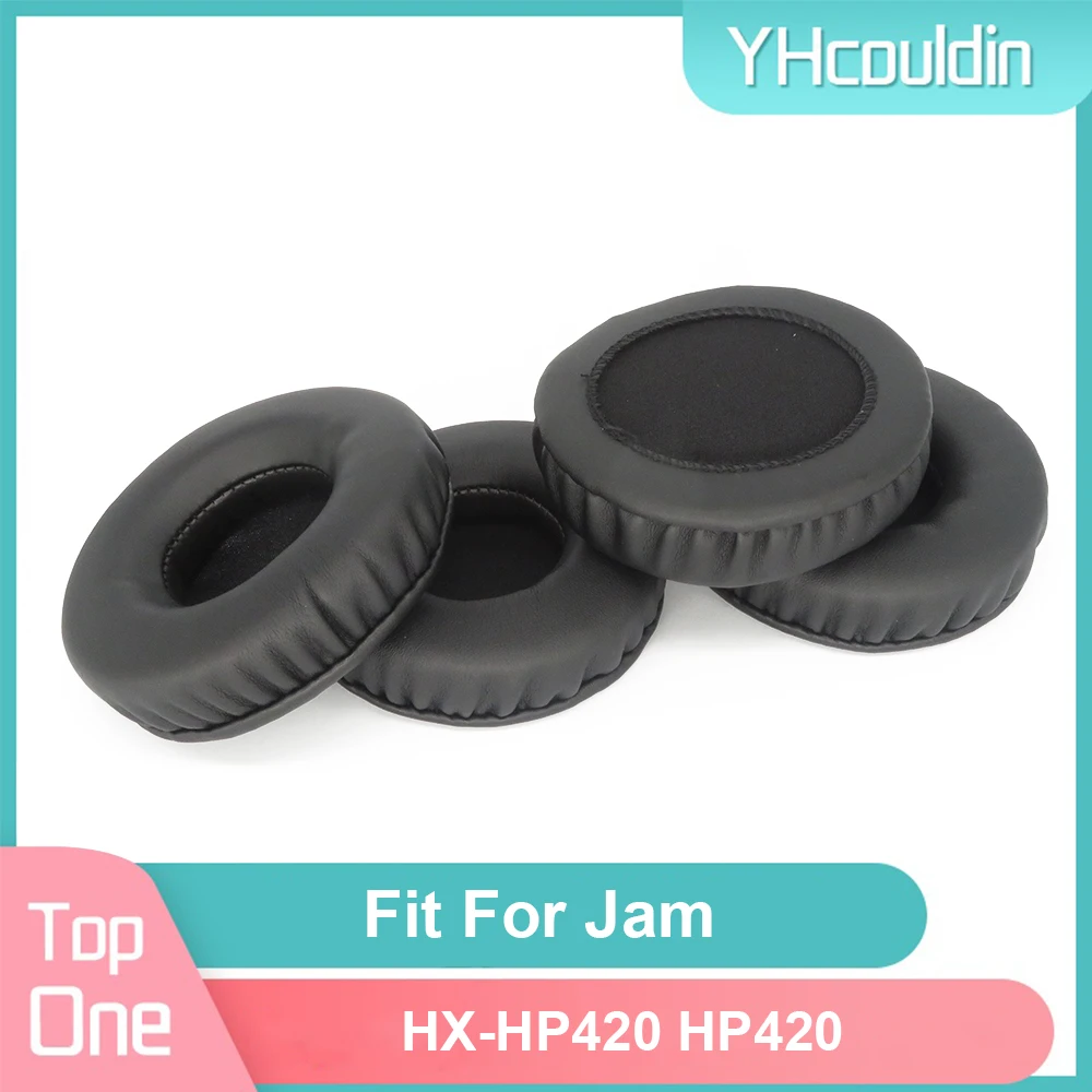 

Earpads For Jam HX-HP420 HP420 Headphone Earcushions PU Soft Pads Foam Ear Pads Black