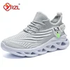 YRZL Running Sneakers Men's Casual Shoes Outdoor Big Size Lightweight Breathable Mesh Increase Comfortable Sports Shoes for Men