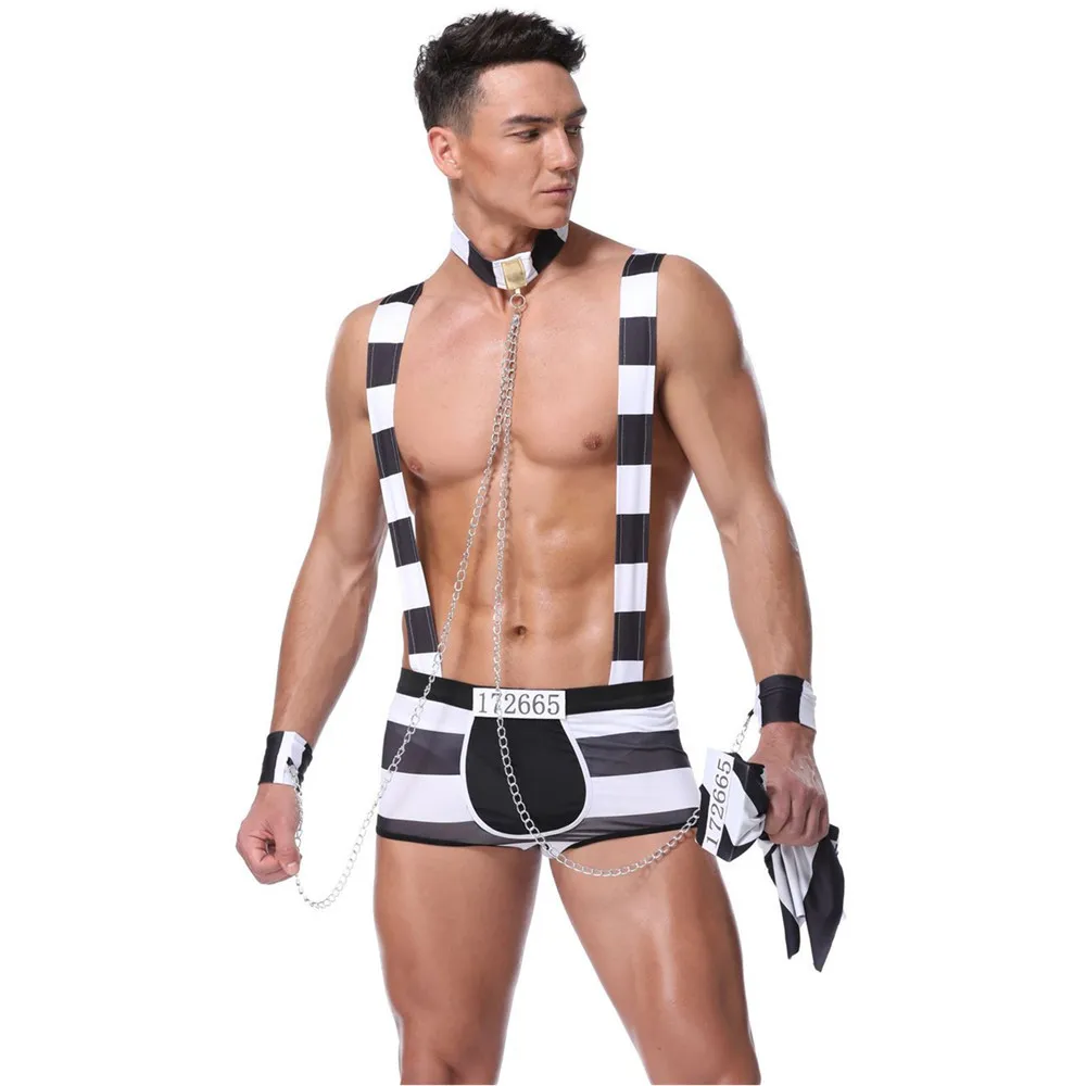 Sexy Male Underwear Men Erotic Uniforms Police Waiter Doctor Roleplay Porn Costumes Nightclub Outfit Husband Date Lingerie Set men lingerie set