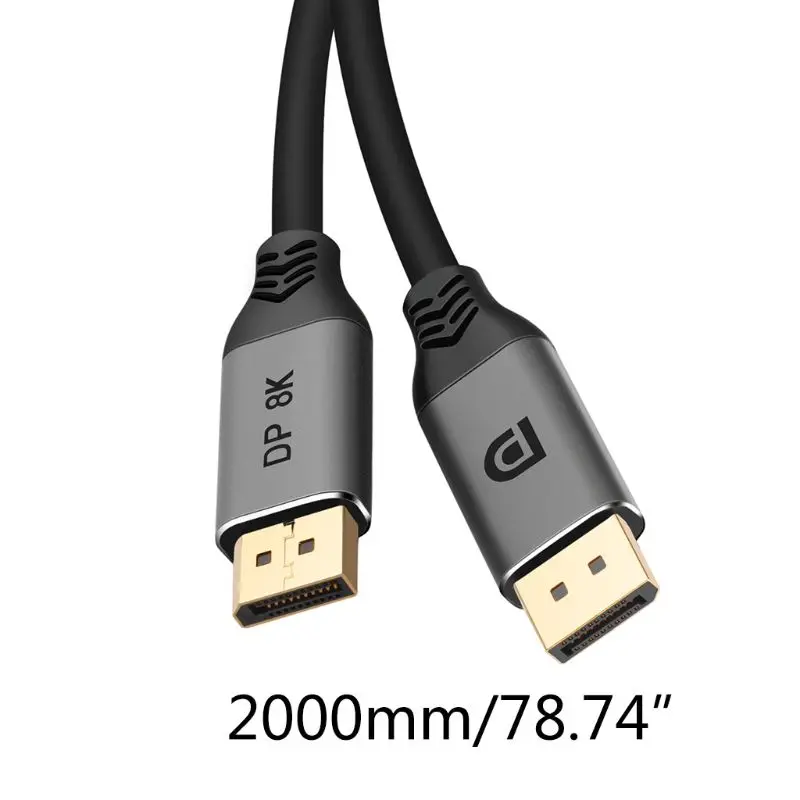 

DisplayPort 1.4 Cable 8K 60Hz Display Port for Video PC Laptop Display
