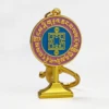 Feng Shui Anti-Burglary Mirror Amulet Keychain Luck Protect Key chain 4