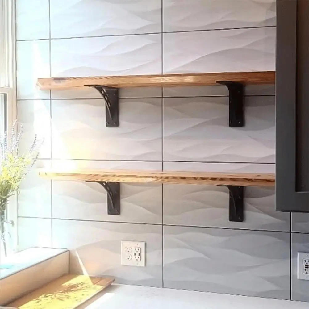 

Power Tool Shelf Bracket Shelf Bracket Durable L-shaped Shelf Support Brackets for Countertops Corrosion Resistant for Home