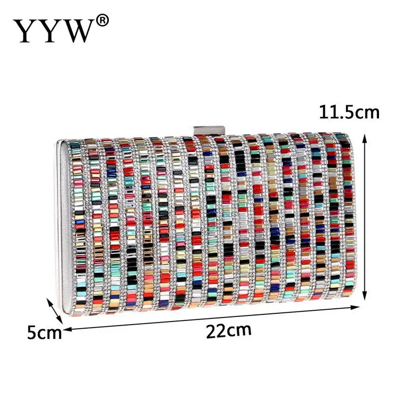 Exquisite Diamond Clutch Purse And Handbag With Rhinestone Women's Party Evening Bag Luxury Wedding Clutch Female Shoulder Bag