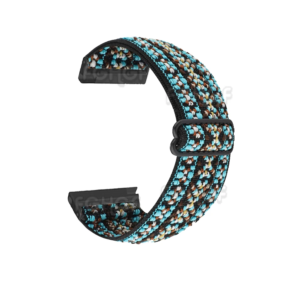 Elastic Nylon Loop Strap for Smart Watch - Replacement Wristband Bracelet Accessory