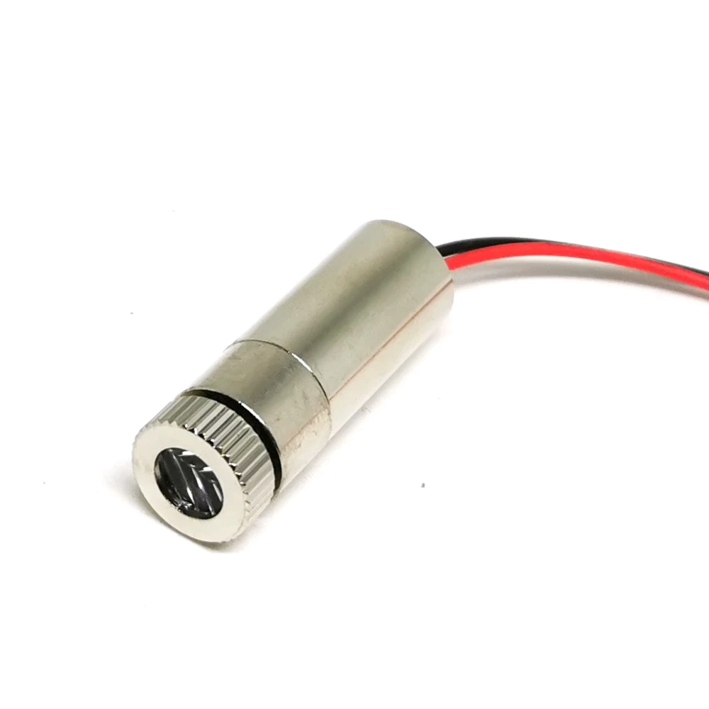 Focusable Line Beam 100mW 650nm Red Laser Diode Module 12*35mm