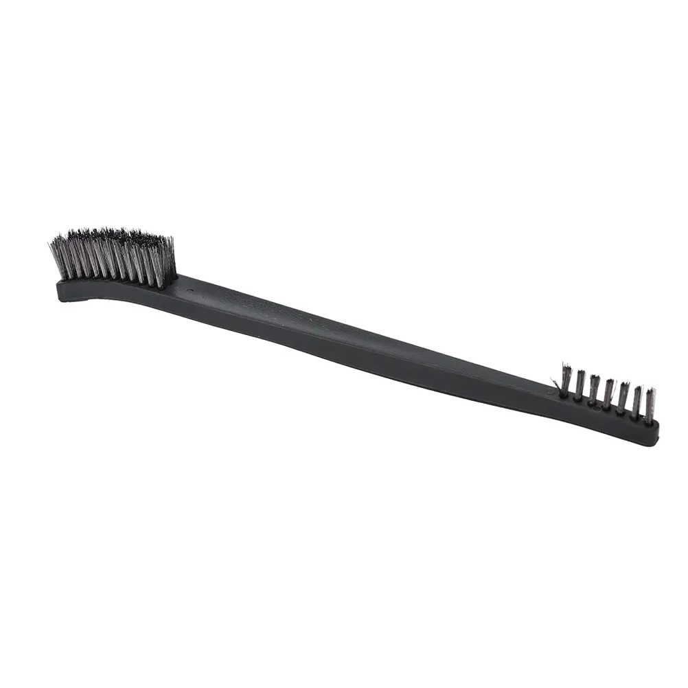 3 Pcs Mini Wire Brush Wire Brush Set Steel Brass Nylon Cleaning Polishing Detail Metal Rust Drill