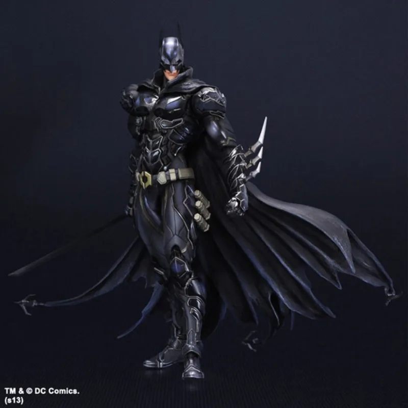 Marvel Anime Play Arts Arkham Rassembly Batman Blueblack Edizione Limitata Joint Mobility Action Figure Model Collection Toy Gift