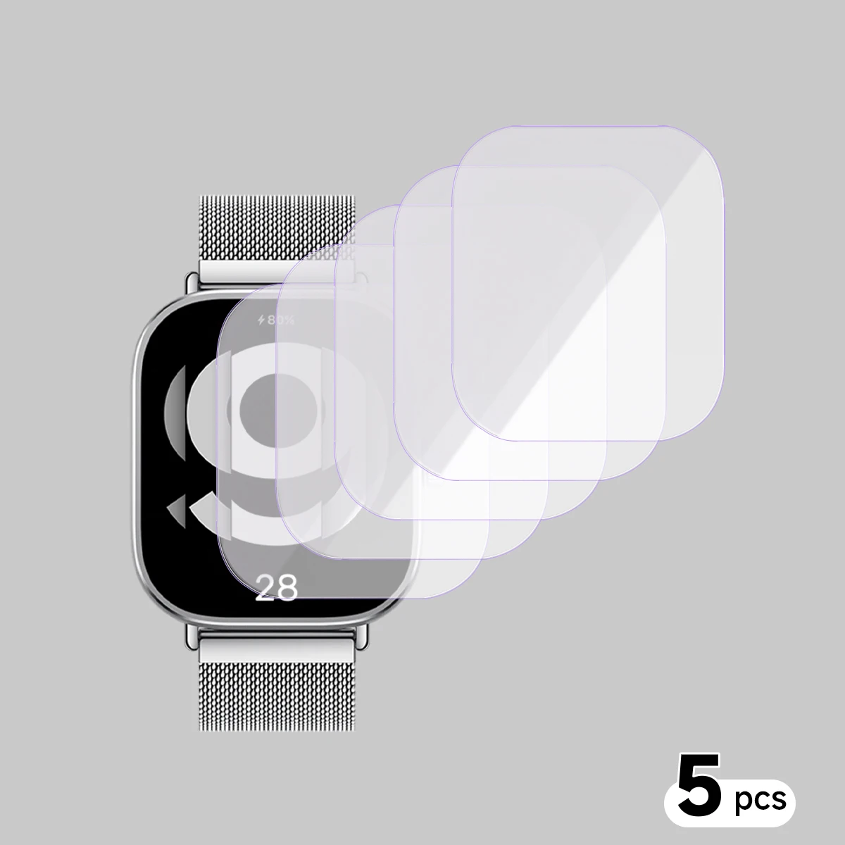 Hydrogel Waterproof Screen Protector for Smartwatches – Available in 1-5 PCS Pack