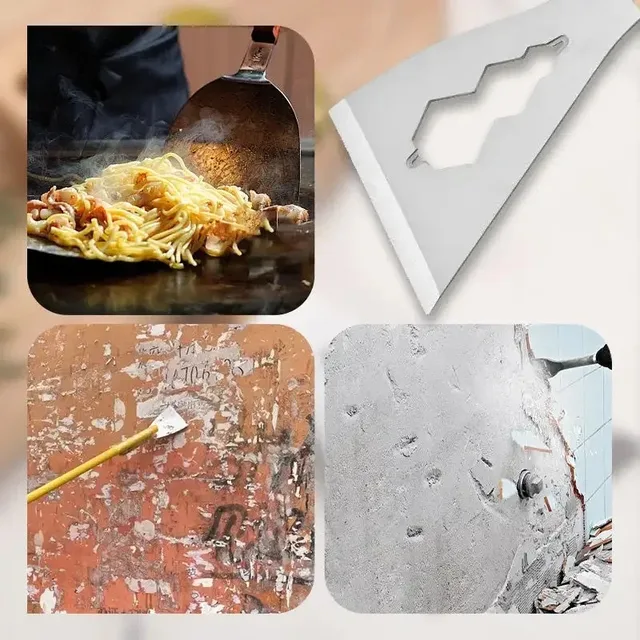 Ash Scraper Decoration Shovel Multifunctional Extra-thick Hanging Knife Cleaning Knife Stainless Steel Cement Shovel Tool 5